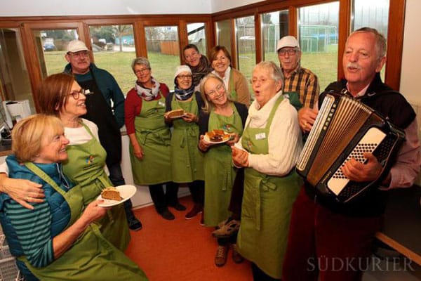 Dingelsdorfleben Mittagstisch - sogar mit Gesang